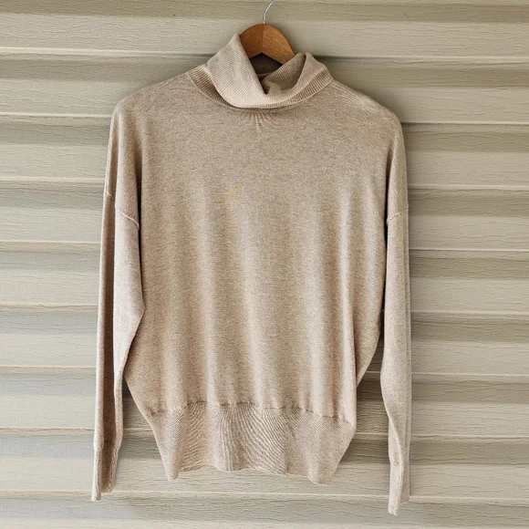 Madewell broke haven wool blend turtleneck sweater Cowl & Turtlenecks